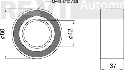 Trevi Automotive WB1669 - Kit cuscinetto ruota www.autoricambit.com