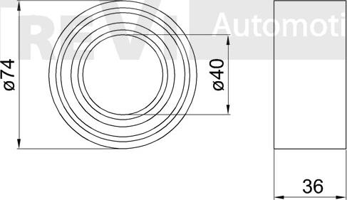 Trevi Automotive WB1028 - Kit cuscinetto ruota www.autoricambit.com