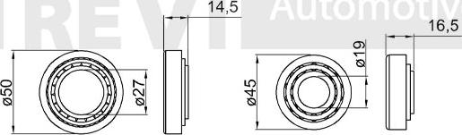 Trevi Automotive WB1144 - Kit cuscinetto ruota www.autoricambit.com