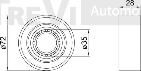 Trevi Automotive WB1852 - Kit cuscinetto ruota www.autoricambit.com