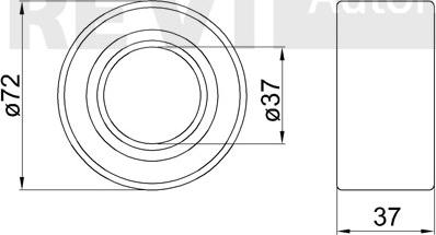 Trevi Automotive WB1208 - Kit cuscinetto ruota www.autoricambit.com