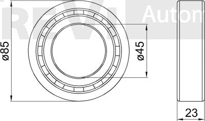 Trevi Automotive WB1221 - Kit cuscinetto ruota www.autoricambit.com