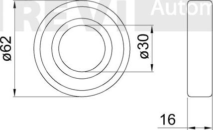 Trevi Automotive WB1797 - Kit cuscinetto ruota www.autoricambit.com