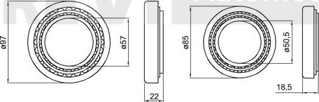 Trevi Automotive WB2119 - Kit cuscinetto ruota www.autoricambit.com