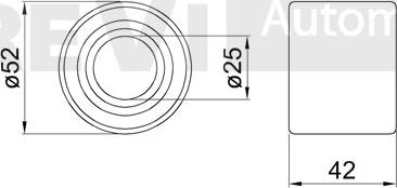 Trevi Automotive WB2184 - Kit cuscinetto ruota www.autoricambit.com