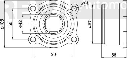 Trevi Automotive WB2228 - Kit cuscinetto ruota www.autoricambit.com