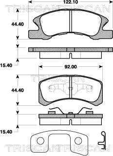 Magneti Marelli 363916060950 - Kit pastiglie freno, Freno a disco www.autoricambit.com