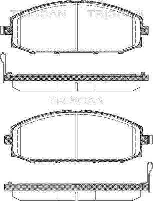 Open Parts BPA071104 - Kit pastiglie freno, Freno a disco www.autoricambit.com