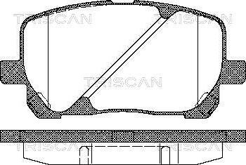 Lucas Electrical 6133159 - Kit pastiglie freno, Freno a disco www.autoricambit.com