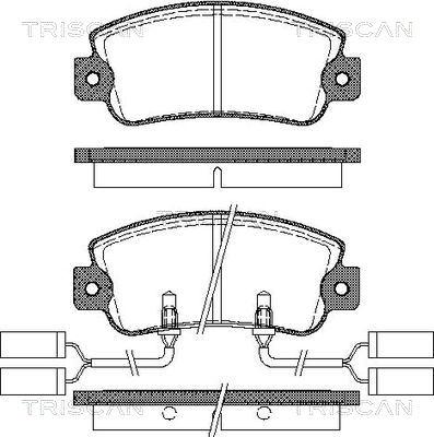 ATE 603900 - Kit pastiglie freno, Freno a disco www.autoricambit.com