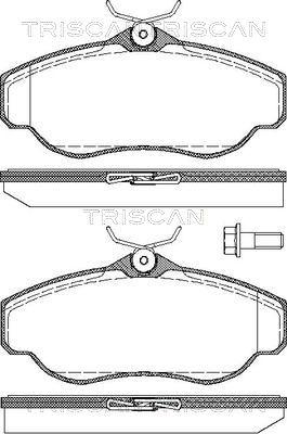 VEMA 837420 - Kit pastiglie freno, Freno a disco www.autoricambit.com