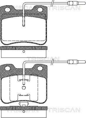 Valeo 540 153 - Kit pastiglie freno, Freno a disco www.autoricambit.com