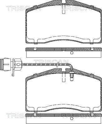 BENDIX 510739 - Kit pastiglie freno, Freno a disco www.autoricambit.com