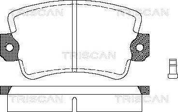 Valeo 670366 - Kit pastiglie freno, Freno a disco www.autoricambit.com