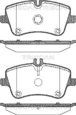 VAICO V30-8125-2 - Kit pastiglie freno, Freno a disco www.autoricambit.com