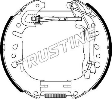 Trusting 649.0 - Kit freno, freni a tamburo www.autoricambit.com