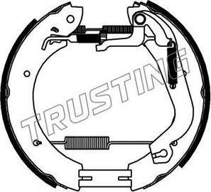 Trusting 6467 - Kit freno, freni a tamburo www.autoricambit.com