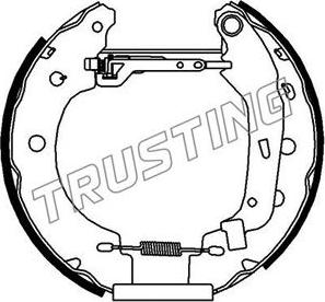 Trusting 6156 - Kit freno, freni a tamburo www.autoricambit.com