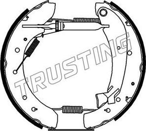 Trusting 6208 - Kit freno, freni a tamburo www.autoricambit.com