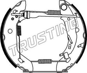 Trusting 621.0 - Kit freno, freni a tamburo www.autoricambit.com