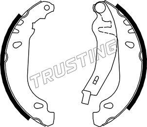 Trusting 088.216Y - Kit freno, freni a tamburo www.autoricambit.com