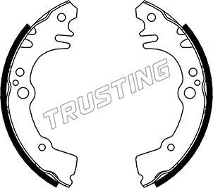 Trusting 026.350 - Kit freno, freni a tamburo www.autoricambit.com