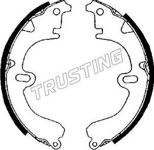 Trusting 115.271 - Kit freno, freni a tamburo www.autoricambit.com