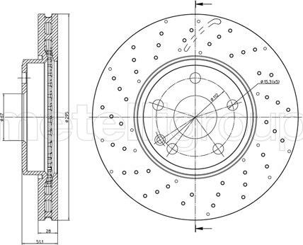 Mintex MDC2539 - Discofreno www.autoricambit.com