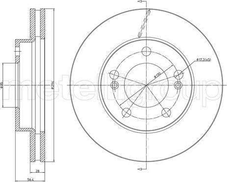 Trusting DF1060 - Discofreno www.autoricambit.com