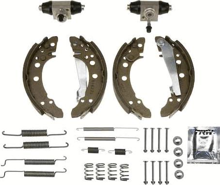 TRW BK1507 - Kit freno, freni a tamburo www.autoricambit.com