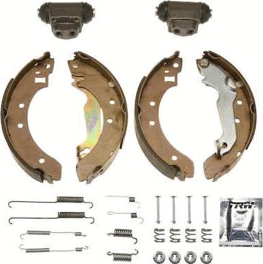 TRW BK1640 - Kit freno, freni a tamburo www.autoricambit.com