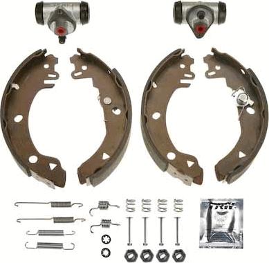 TRW BK1647 - Kit freno, freni a tamburo www.autoricambit.com