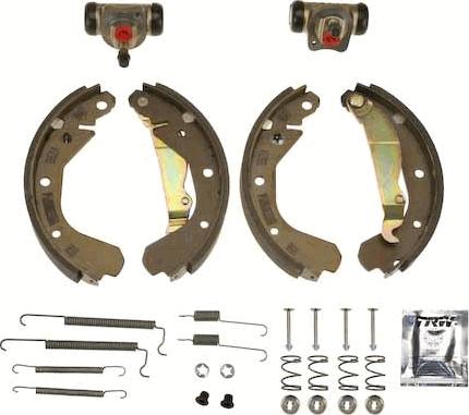 TRW BK1610 - Kit freno, freni a tamburo www.autoricambit.com