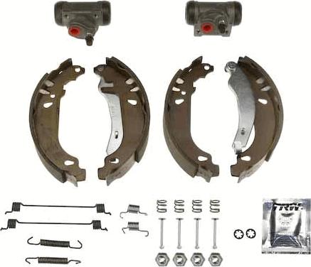 TRW BK1049 - Kit freno, freni a tamburo www.autoricambit.com