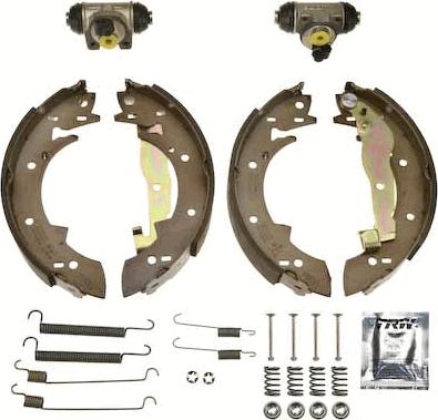 TRW BK1043 - Kit freno, freni a tamburo www.autoricambit.com