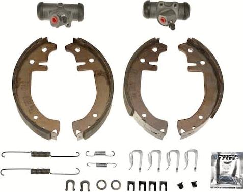 TRW BK1007 - Kit freno, freni a tamburo www.autoricambit.com