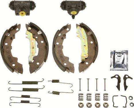 TRW BK1035 - Kit freno, freni a tamburo www.autoricambit.com