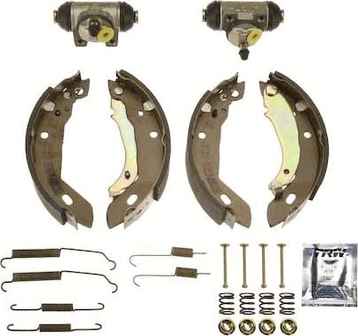 TRW BK1037 - Kit freno, freni a tamburo www.autoricambit.com