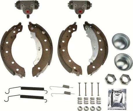 TRW BK1138 - Kit freno, freni a tamburo www.autoricambit.com