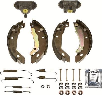 TRW BK1243 - Kit freno, freni a tamburo www.autoricambit.com