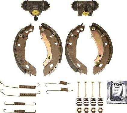 TRW BK1247 - Kit freno, freni a tamburo www.autoricambit.com