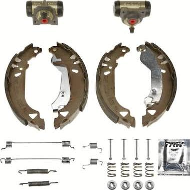 TRW BK1733 - Kit freno, freni a tamburo www.autoricambit.com