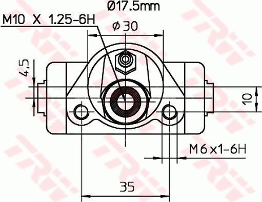 TRW BWC240 - Cilindretto freno www.autoricambit.com