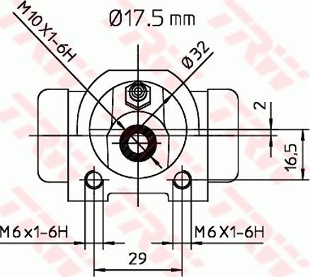 TRW BWC227 - Cilindretto freno www.autoricambit.com