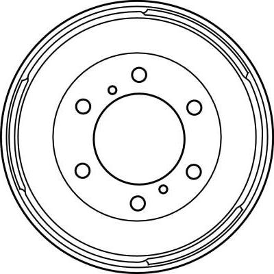 TRW DB4141 - Tamburo freno www.autoricambit.com