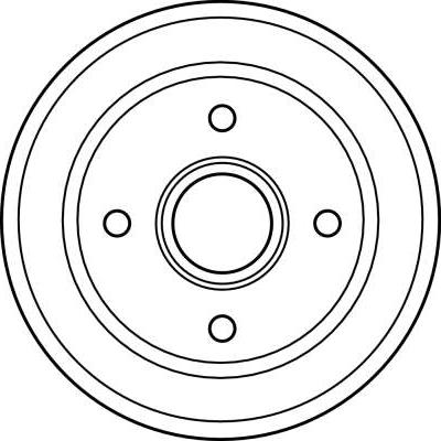 TRW DB4303 - Tamburo freno www.autoricambit.com