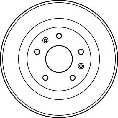 TRW DB4297 - Tamburo freno www.autoricambit.com