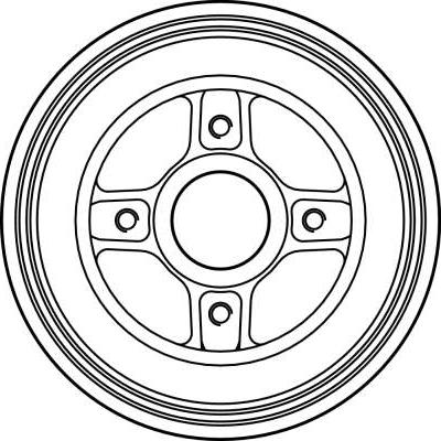 TRW DB4246 - Tamburo freno www.autoricambit.com