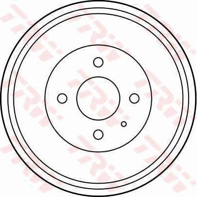 TRW DB4248 - Tamburo freno www.autoricambit.com