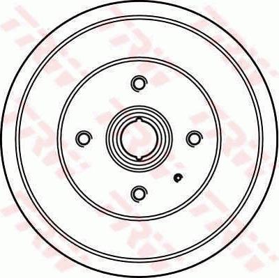 TRW DB4247 - Tamburo freno www.autoricambit.com